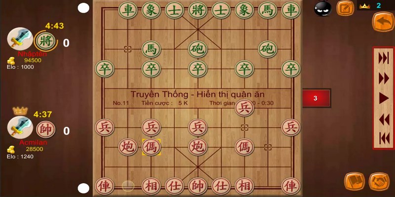 Thủ thuật đánh nhanh thắng nhanh và đưa đối thủ vào thế khó là phá thế cờ